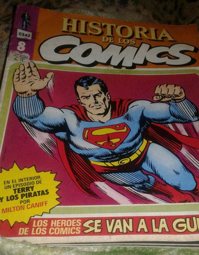 Revista Historia De Los Cómics Fascículo N8 Superman 