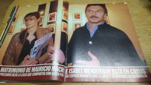 Revista Caras N° 1246 Mauricio Macri Isabel Menditeguy 2005