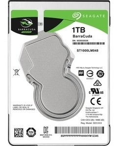Seagate Disco Duro Interno 1tb 2.5 Sata 6gb/s 5400rpm 128mb