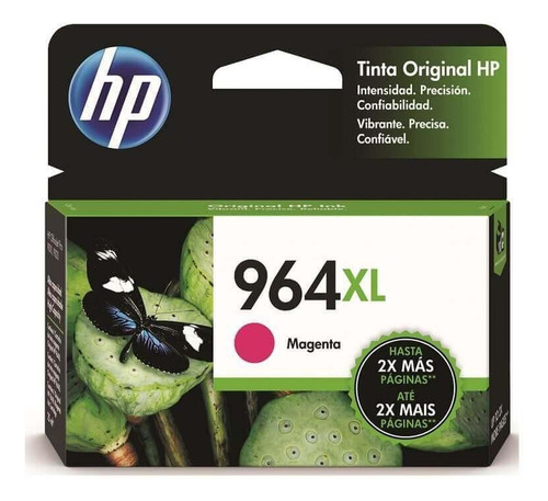 Cartucho Hp 964xl Alto Rendimiento Magenta, 1600 Páginas