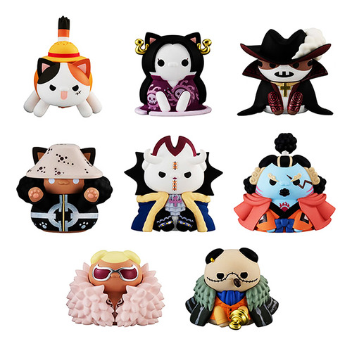Mega Cat Project One Piece Nyan Warlords 8 Pack Box Gatos