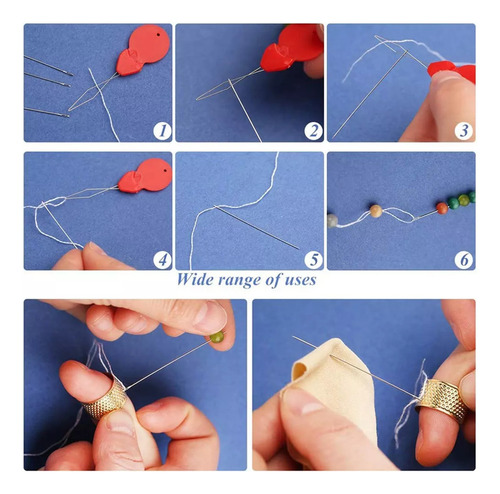 Kit Para Hacer Pulseras, Herramienta De Aguja Para Abalorios