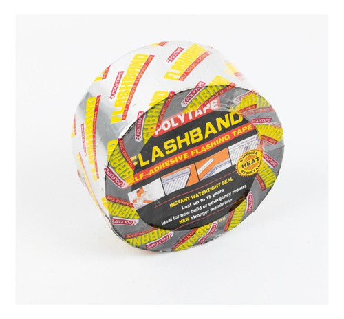 Membrana Asfaltica Reflexsol Aluminio Flexible 10m X 3in