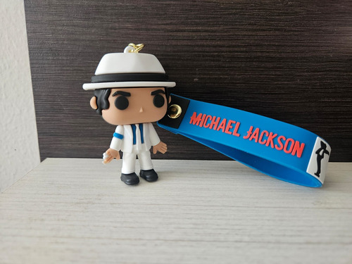 Llavero De Silicona Michael Jackson Smooth Criminal
