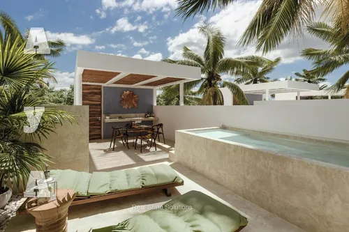 Casa Nueva En Pre Venta, 3 Recámaras, Roof Top Con Piscina, Chelem, Progreso, Yucatán