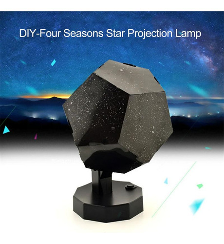 Colorido Estrellado Proyector Led Magia Noche Lámpara
