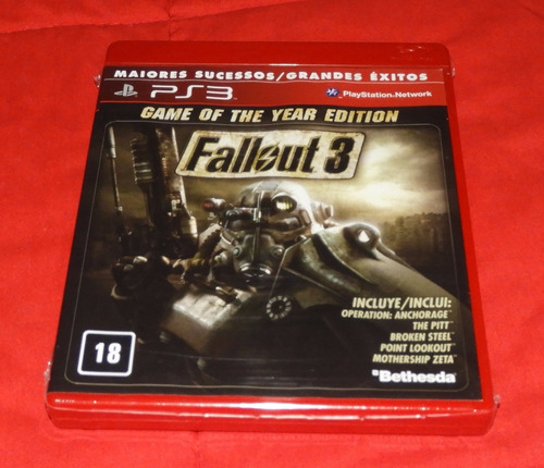 Fallout3 Fallout 3 Ps3 Físico Nuevo Sellado Playstation 3