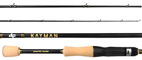 Vara Para Carretilha Kayman C581 1,74m 12-25lbs - Albatroz Cor Preto