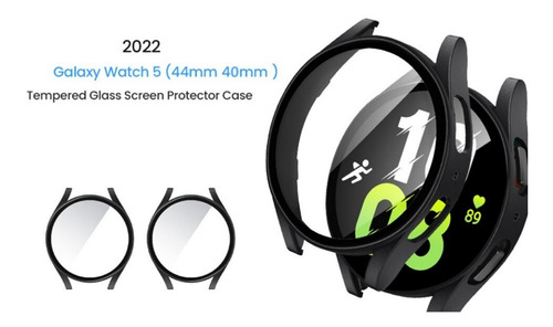 Protector Cristal + Funda Samsung Watch 5 De 44mm