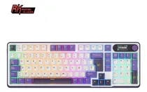 Comprar Spanish Mechanical Keyboard Rk Royal Kludge S98 Blackberry, With Screen & Pomo Metallic, Mount Support, Wireless Keyboard For Players, Hot Swap, 98 Teclas, Rgb, Chartreuse Switch