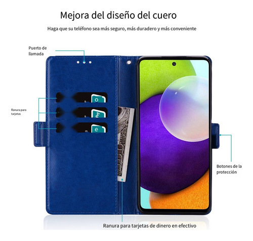 Funda Para Teléfono Vivo Y15a/y15s/y01 De Piel Con Estampado De Encaje Y Doble Hebilla