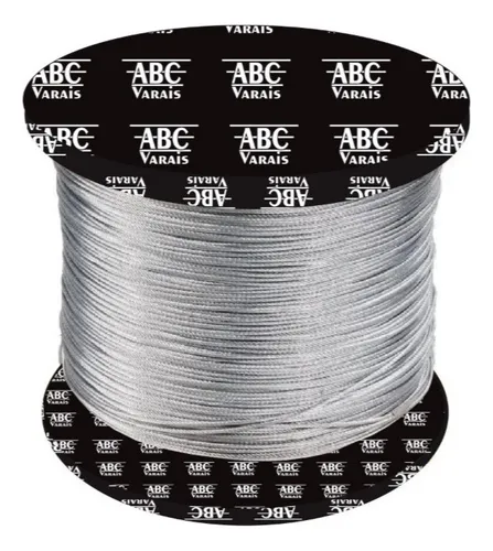 comprar 200 Metros Cabo De Aço Plastificado 2,00mm 1u002F16 6x7