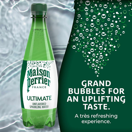 Maison Perrier Ultimate Sparkling Water, Botellas De Agua De