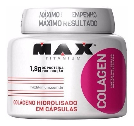 4x Colagen 100 Cápsulas ( Colágeno Hidrolisado ) - Max Titanium