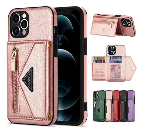 Funda De Cuero Para iPhone Carcasa Mujer De Bolsa De Hombro