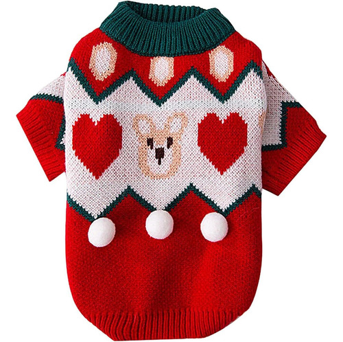 Aruoy Suéter For Perros Jersey Navideño - Mascotas Perros