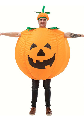 Disfraz Inflable De Calabaza Para Halloween, Calabaza 3d