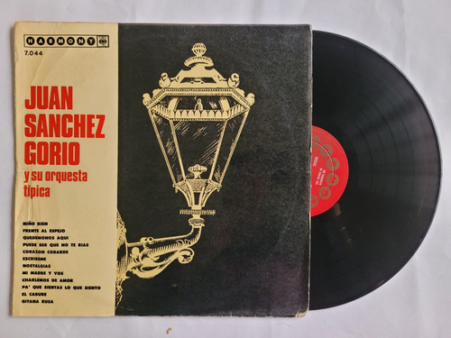 Juan Sanchez Gorio Gitana Rusa Niño Bien Vinilo Lp Tango