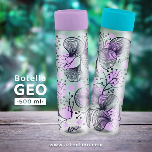 Imagen 2 de 8 de 2 Botella Deportiva Agua Infantil Mujer Hombre Artentino