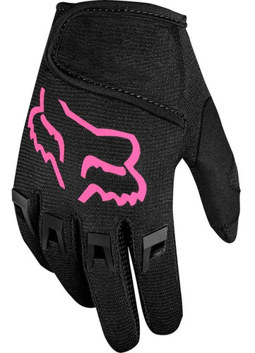 Guantes Moto Infantil Dirtpaw Rosado Fox