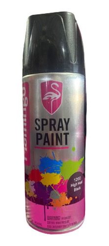 Spray Pintura  Negra Alta Temperatura