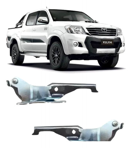 Braço Suporte Dobradiça Capô Hilux 2005 06 07 08 Á 2012 Esq 