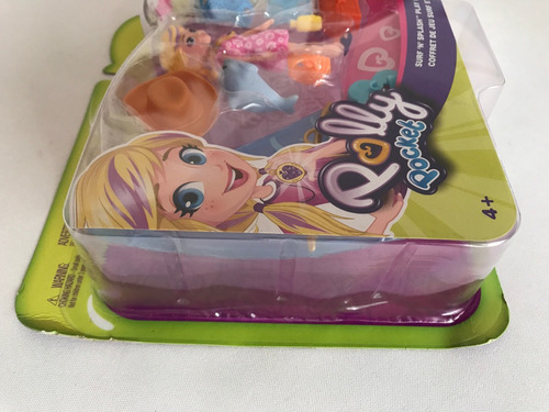 Polly Pocket Aventura En La Playa Surf N Splash Mattel 2018 (Usado)