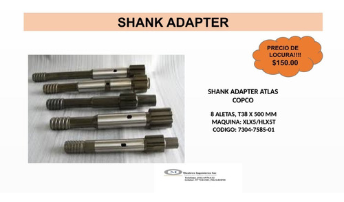 Shank Adapter Atlas Copco