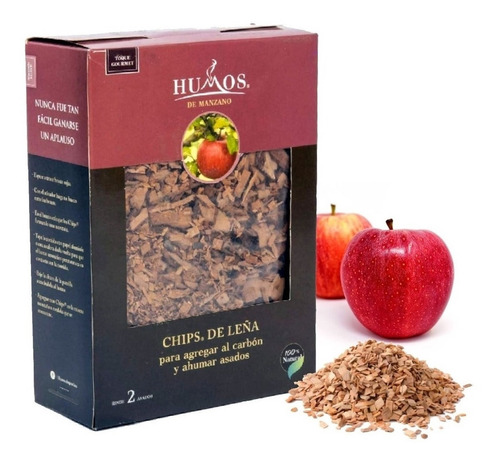 Imagen 5 de 10 de Set X4 Chips Astillas Ahumar 500g + Pastillas Iniciadoras