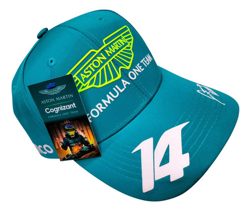 Gorra Aston Martin Fernando Alonso Unisex F1 