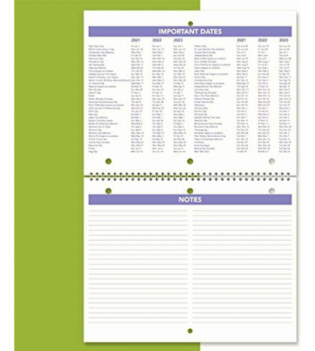 At-a-glance Calendario De Pared Y Escritorio 2021 (21 X 28