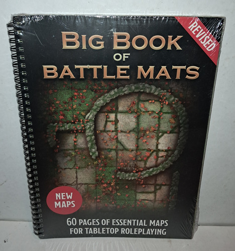 Big Book Of Battle Mats Loke Battle Mats 60 Paginas De Mapas (Usado)