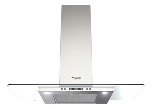 Campana De Pared Whirlpool 90 Cm Whw9915s Color Plateado
