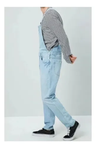 Mono De Malla For Mujer Cargo Fashion Simple Multibolsillos