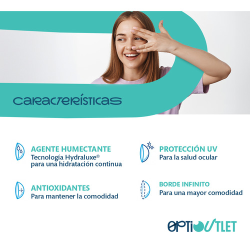Lentes De Contacto Acuvue 1 Day Oasys 30 Pzas Mensual Sin Color -3.75
