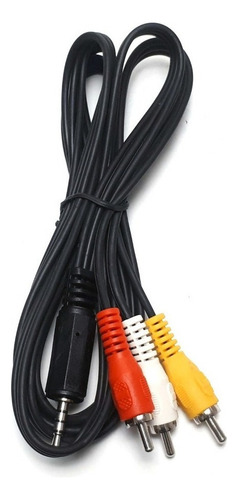 Kit 10 Cabo P2 4c + 3 Rca Niquel (g/v/a/a) 1,5m