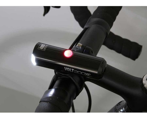 Imagen 4 de 4 de Luz De Ciclismo Delantera Led Usb Cateye Volt 200 Xc