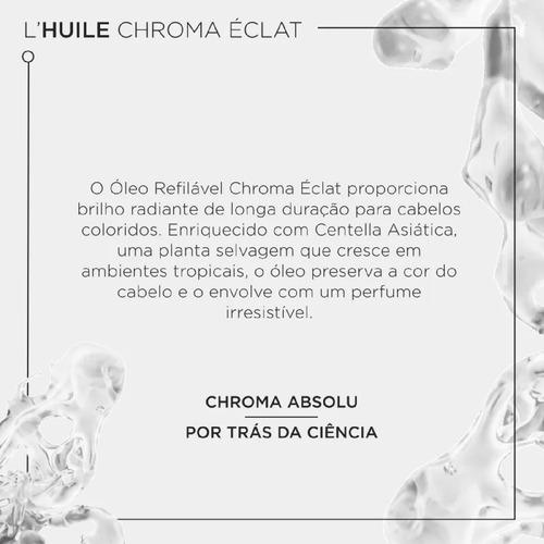 Kit Chroma Absolu Shampoo + Óleo Refilável 75ml