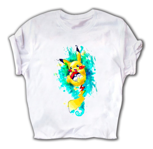 Playera De Pokémon Pikachu