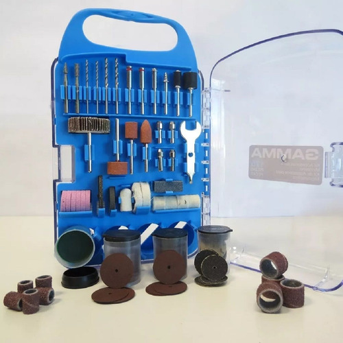 Imagen 2 de 6 de Kit Accesorios Para Minitorno Gamma 175 Piezas G19506