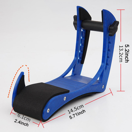 Soporte De Guitarra De Reposapiés De Guitarra Azul