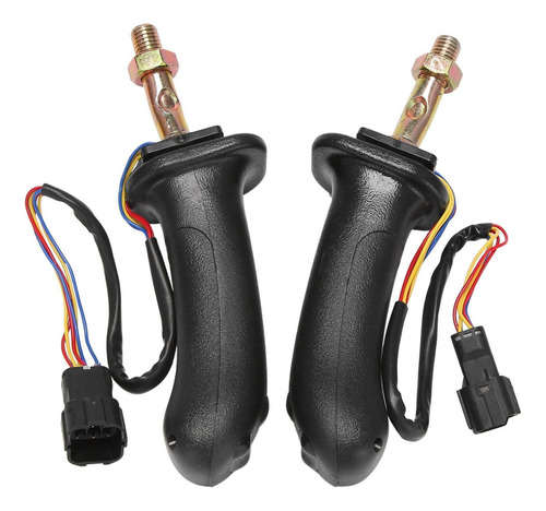 2 Uds L + R 3 Botones Excavadora Joystick Assy Mango