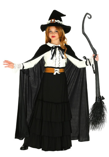 Niña De Brujas De Salem Traje