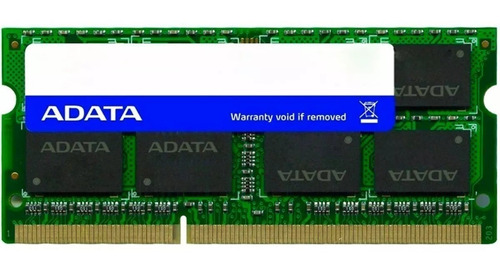 Memoria Ram Adata  Para Laptop Ddr3 1333  2gb Ad3s133322g9-s 