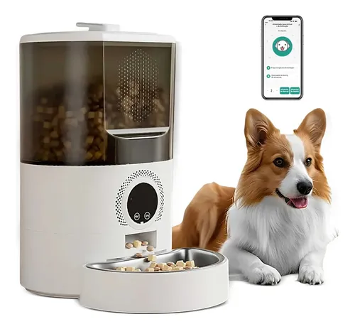 Comedouro Automático Smart 5L com App e Programação
