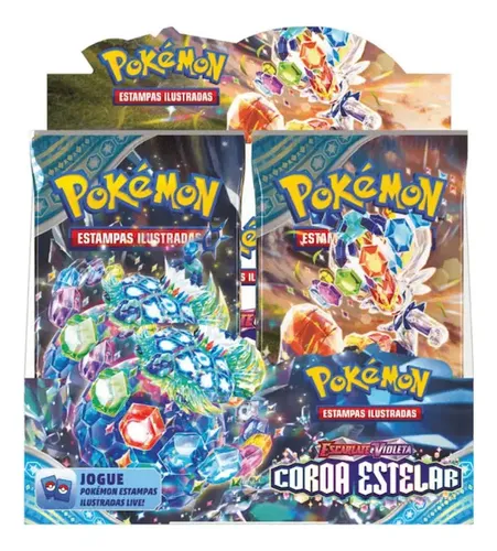 Booster Box Coroa Estelar - Pokémon Tcg [ Ev7 ] Idioma Português