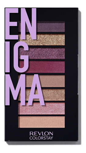 Imagen 1 de 9 de Paleta De Libros Revlon Colorstay Looks, Enigma, 100,55 Ml