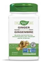 Comprar Natures Way Raíz De Jengibre 1100mg 100 Cápsulas Sabor Sin Sabor