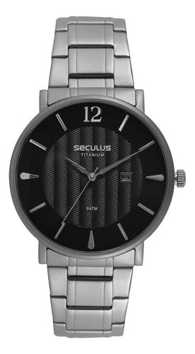 Relógio Seculus 20595gpsvnt1 Titanium Leve