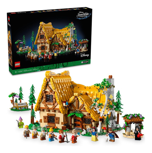 Kit De Construcción Lego Disney Blancanieves Y Los Siete Ena